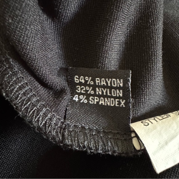 Lynn Ritchie Silver Black Sleeveless Mini Dress, S - Picture 8 of 9